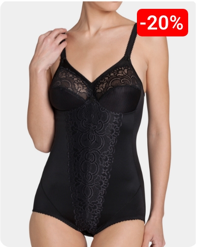 Triumph Body dentelle sans armatures Noir