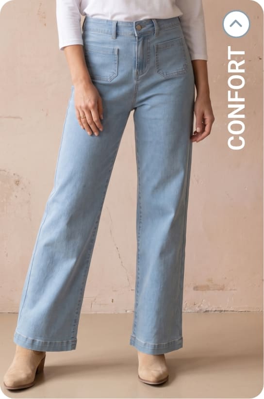 denim confort femme