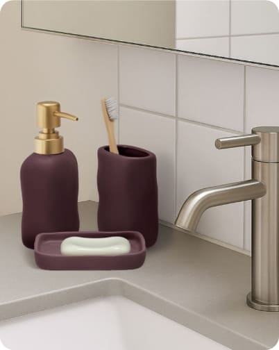 Set salle de bain 3 pièces en céramique