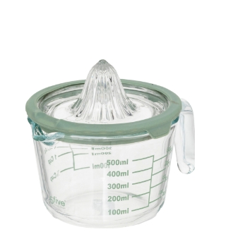 Presse citron avec verre doseur, 500 ml Vert